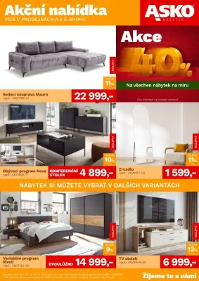 akční leták ASKO 9.10.2025-29.10.2025