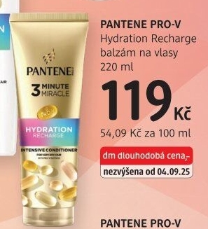 Balzám na vlasy Pro - V Pantene