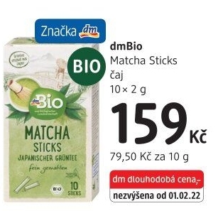Čaj Matcha dm Bio
