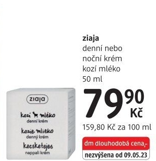 Krém pleťový kozí Ziaja
