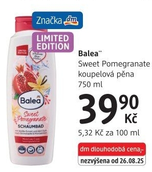 Pěna do koupele Balea