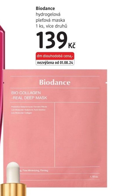 Pleťová maska Biodance