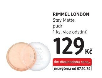 Pudr Stay Matte Rimmel