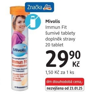 Šumivé tablety Mivolis