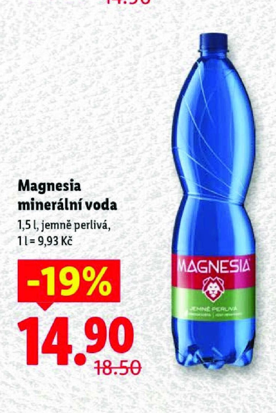 Magnesia minerální voda