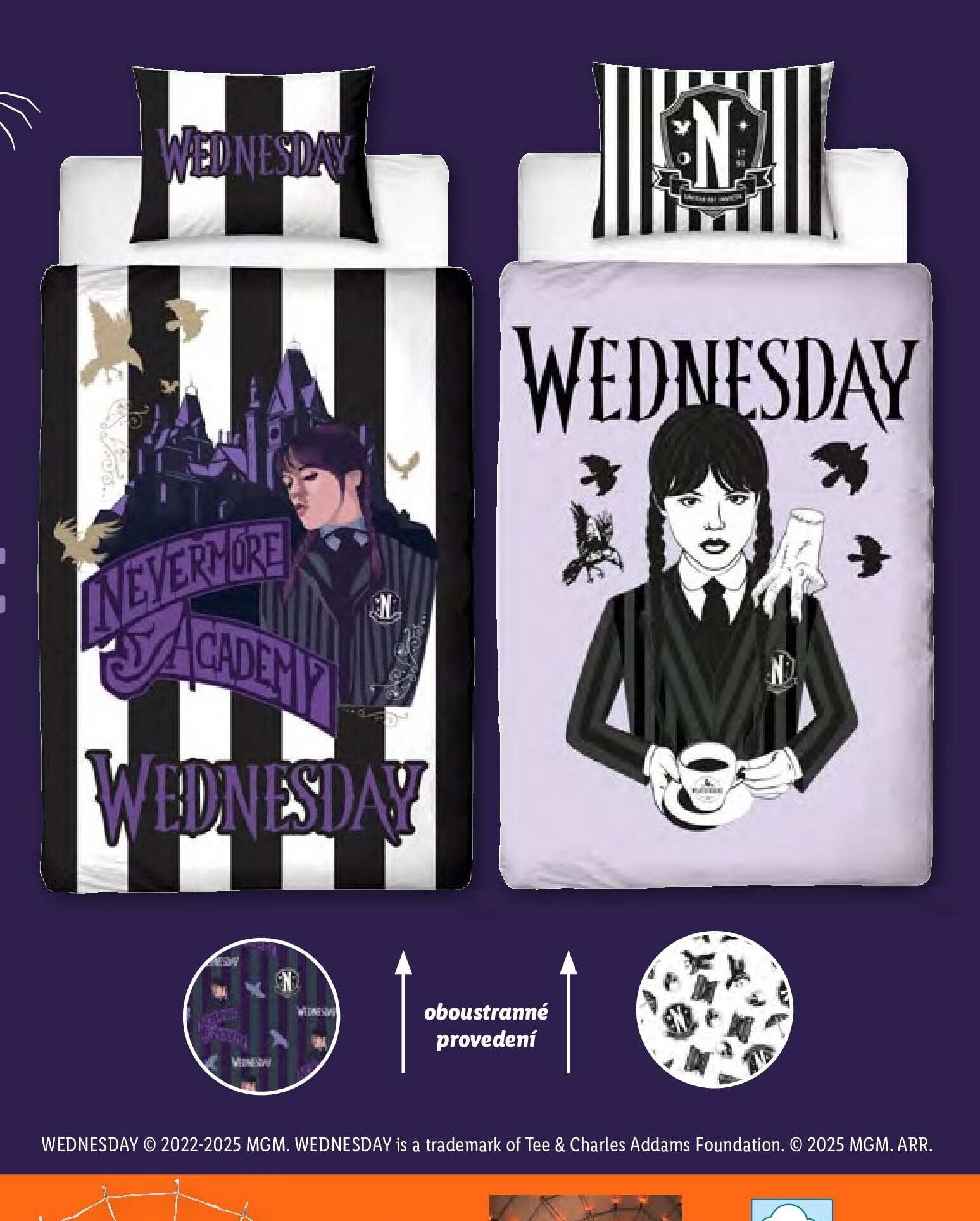 Ložní povlečení Wednesday