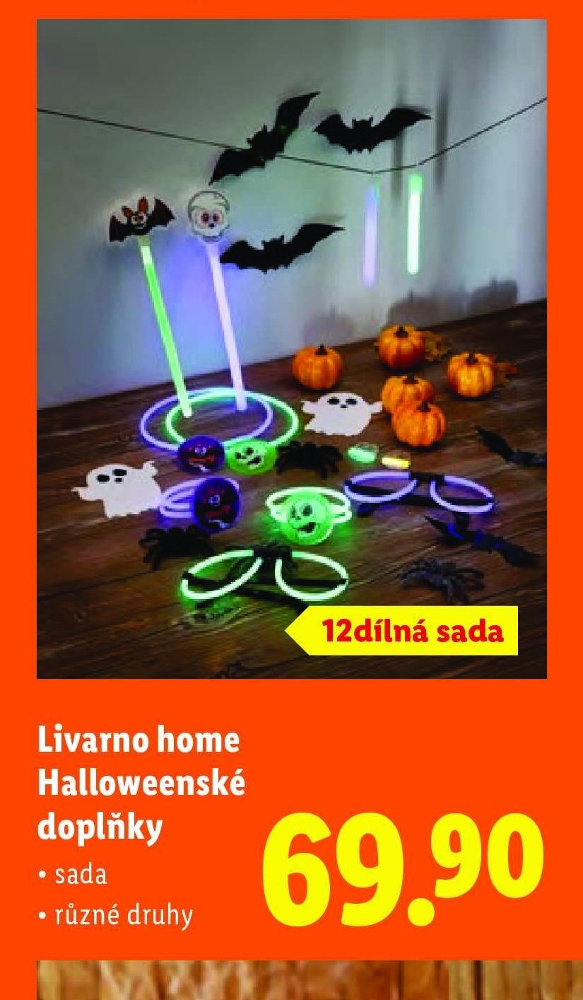 Livarno home Halloweenské doplňky