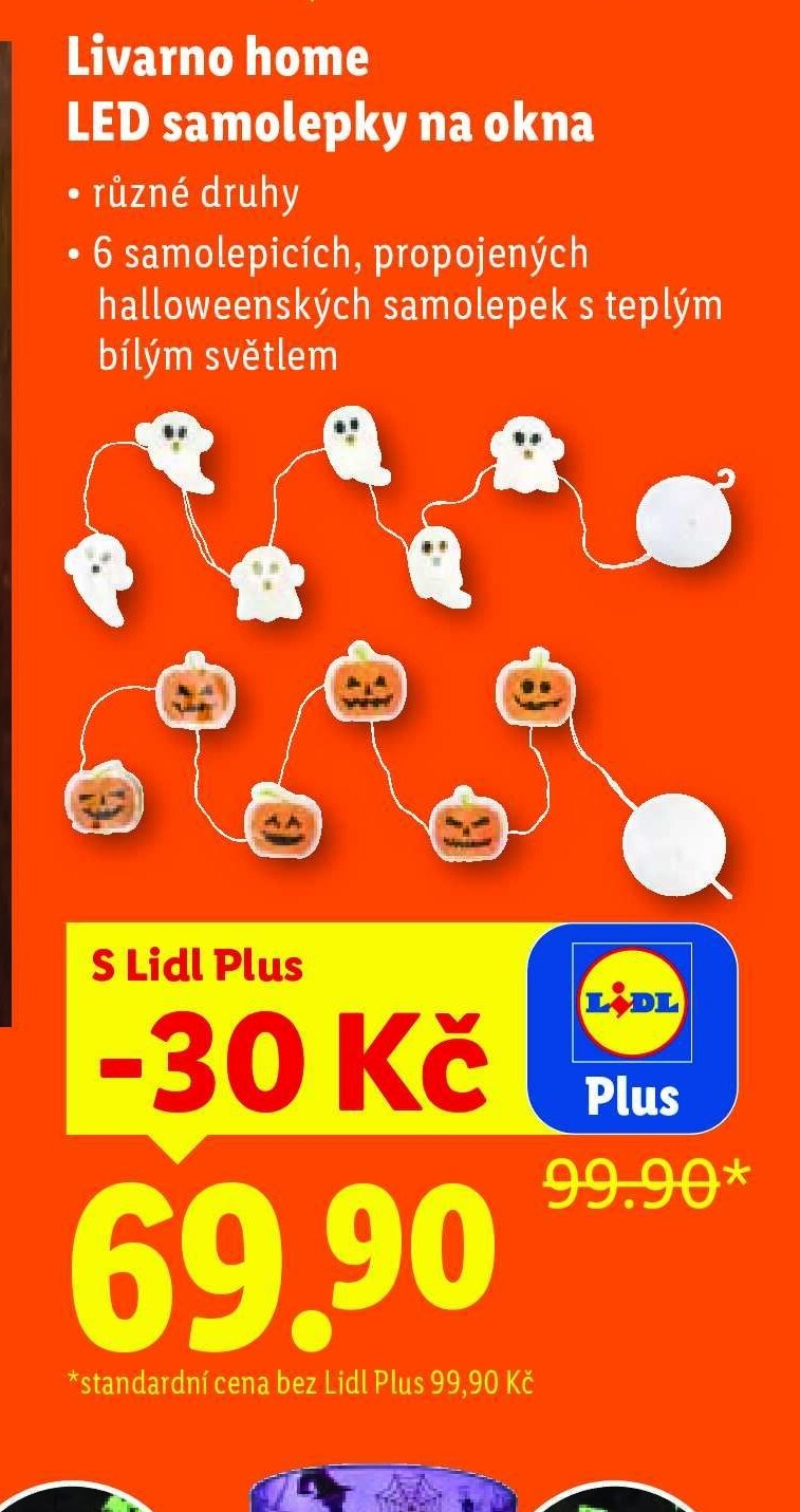Livarno home LED samolepky na okna