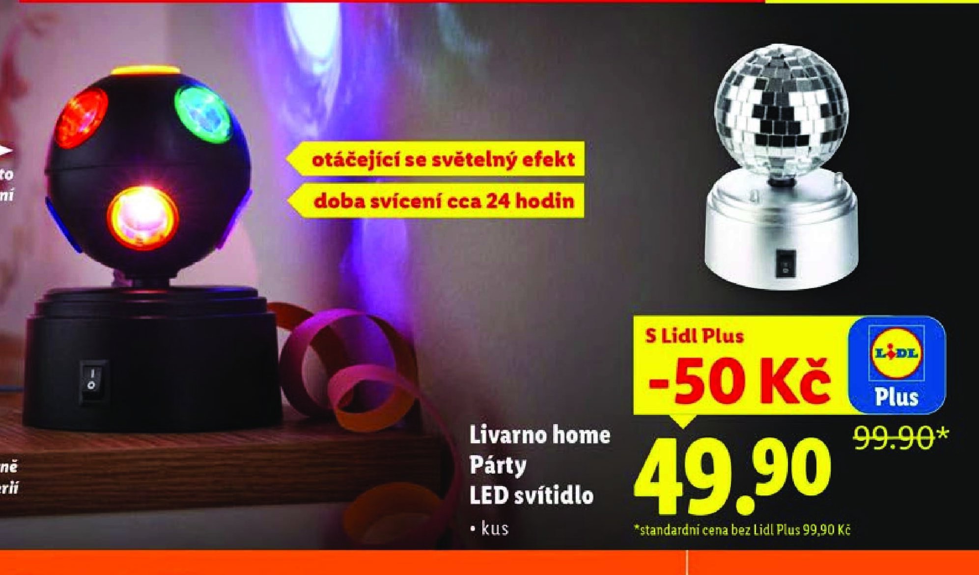 Livarno home Párty LED svítidlo
