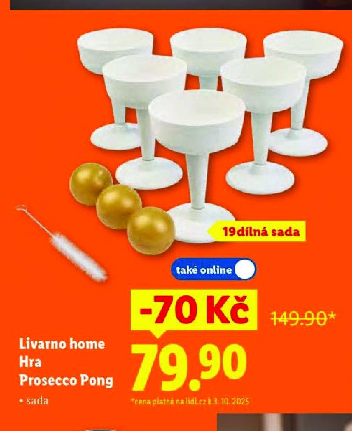 Livarno home Hra Prosecco Pong