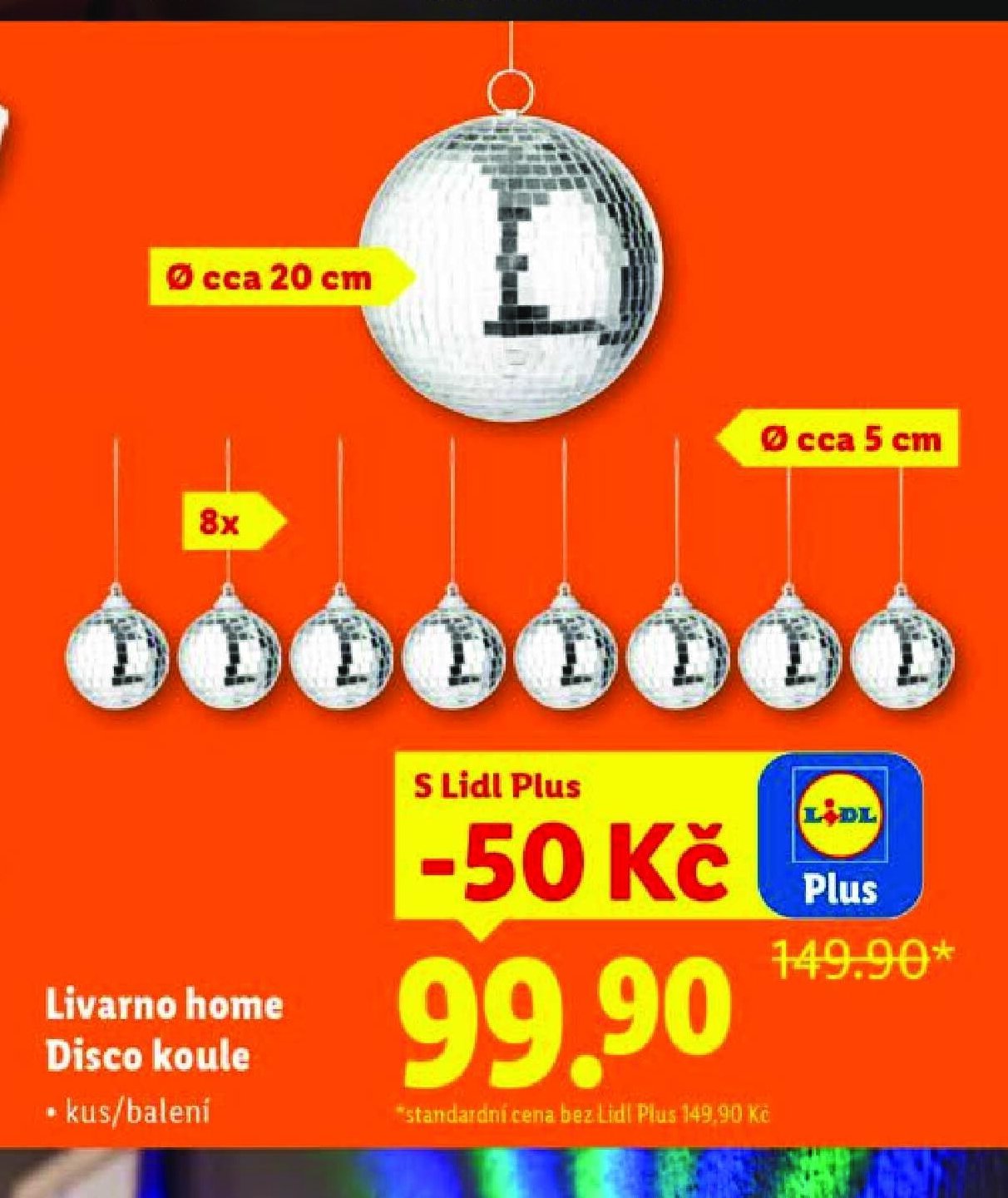 Livarno home Disco koule