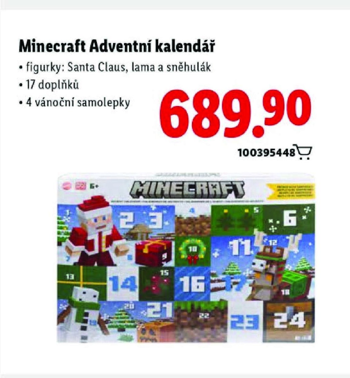 Minecraft Adventní kalendář