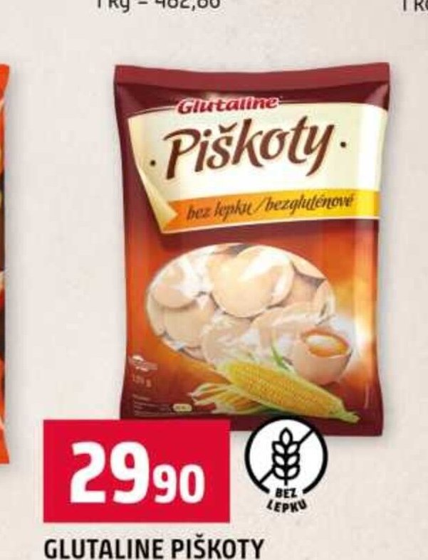 GLUTALINE PIŠKOTY