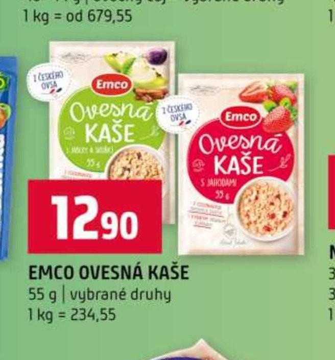Emco ovesná kaše