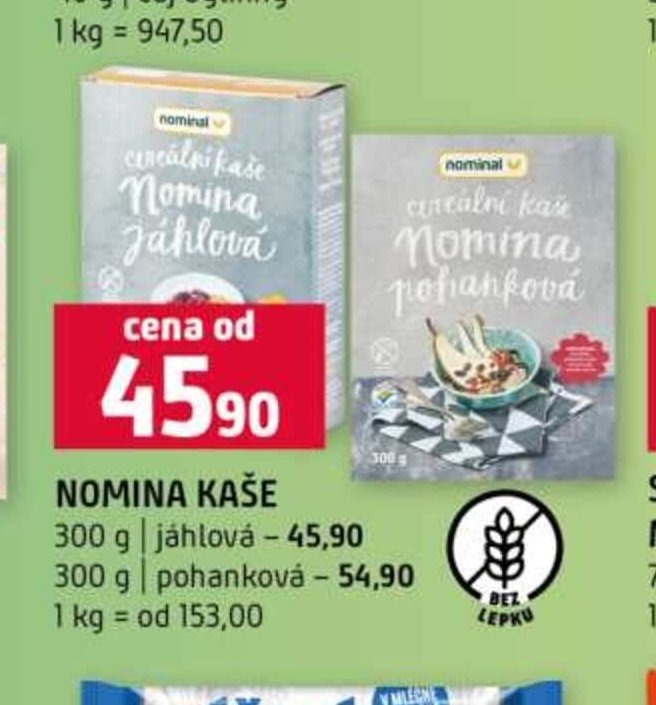 Nomina kaše