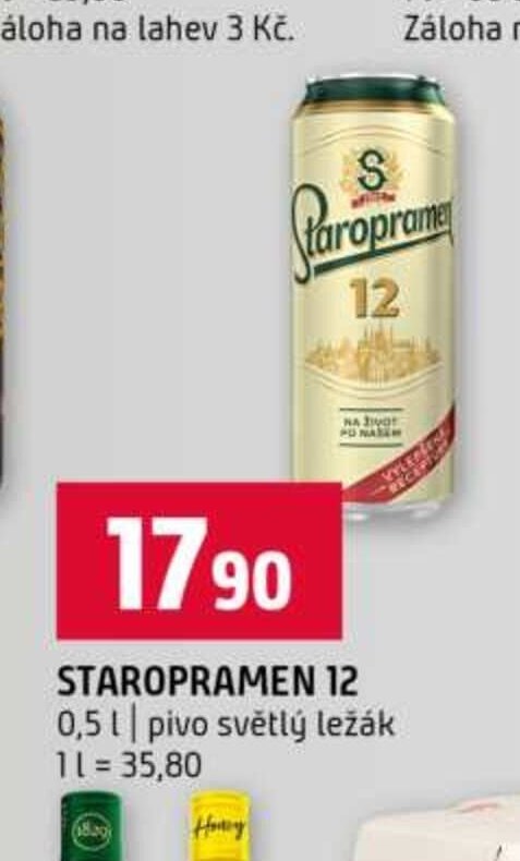 STAROPRAMEN 12