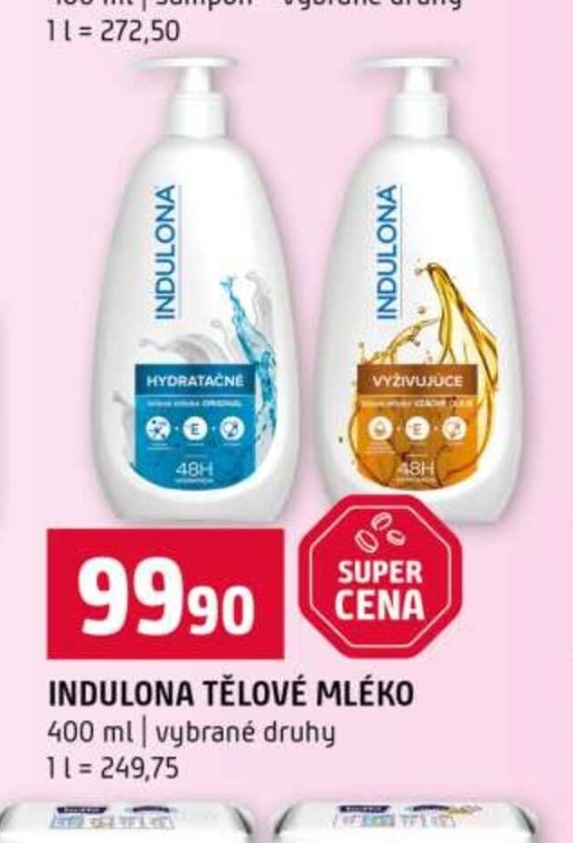 INDULONA TĚLOVÉ MLÉKO