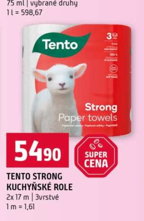 TENTO STRONG KUCHYŇSKÉ ROLE