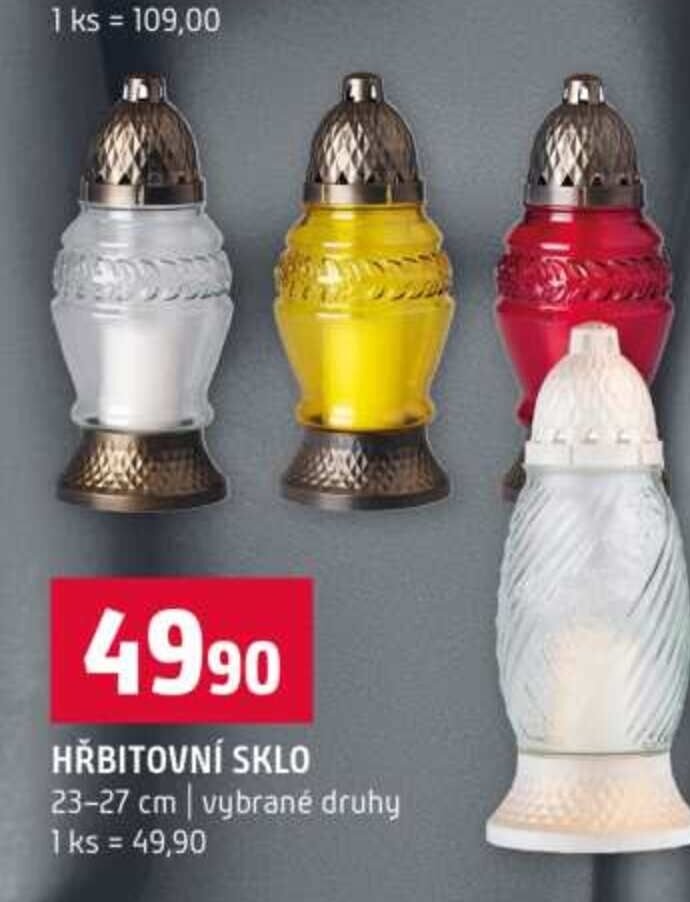 HŘBITOVNÍ SKLO