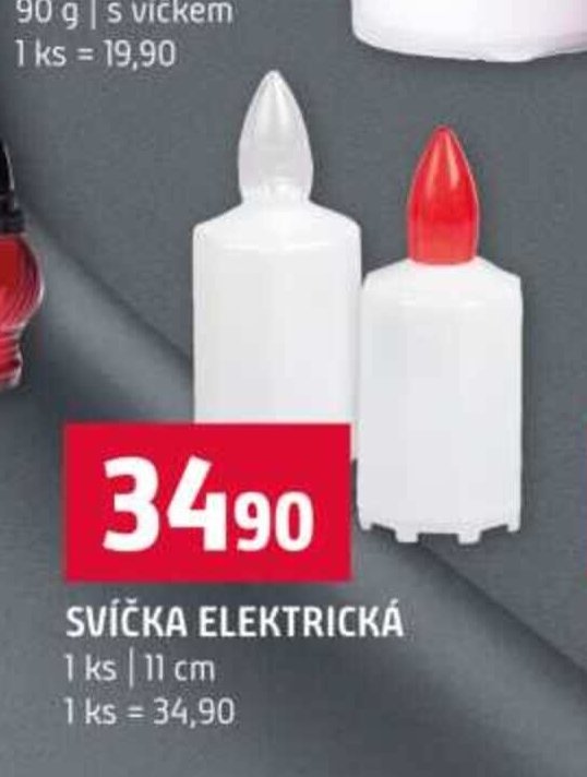 SVÍČKA ELEKTRICKÁ