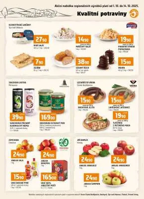 akční leták COOP 1.10.2025-14.10.2025