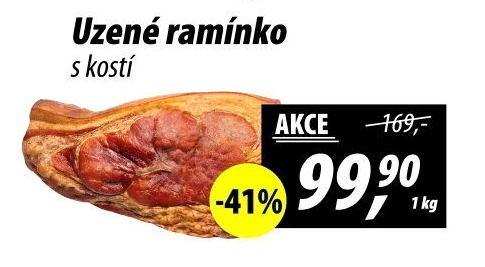 Uzené ramínko s kostí