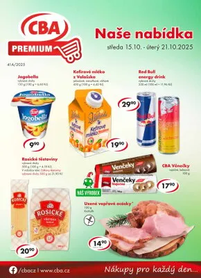 akční leták CBA 15.10.2025-21.10.2025