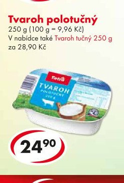 Tvaroh polotučný