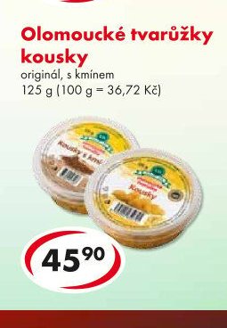 Olomoucké tvarůžky kousky