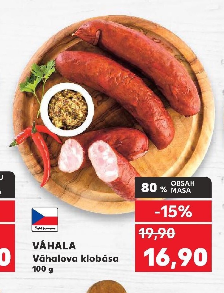 VÁHALA Váhalova klobása