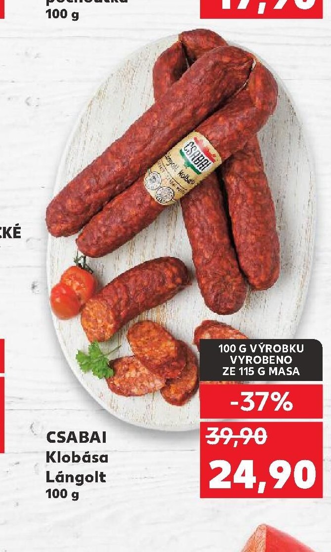 CSABAI Klobása Lángolt
