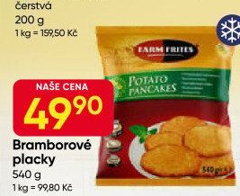 Bramborák mražený Farm Frites