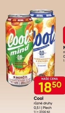 Nealkoholické pivo ochucené Staropramen Cool+