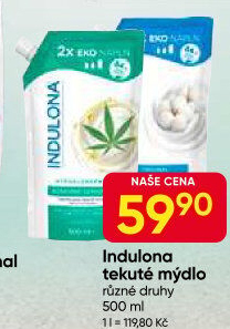 Tekuté mýdlo Indulona - náhradní náplň