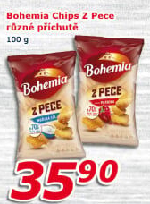 Chipsy Z pece Bohemia Chips