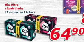 Dámské vložky Ria Ultra