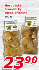 Hospodské brambůrky Bramborárna Zykmund