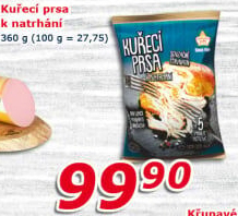 Kuřecí prsa k natrhání sous vide Vodňanské kuře