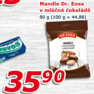 Mandle v čokoládě Dr. Ensa