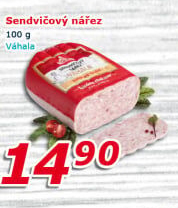 Nářez sendvičový Váhala