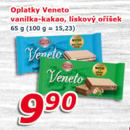 Oplatky Wafers Veneto Evropa