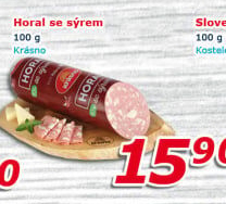 Salám Horal se sýrem Krásno