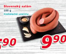Salám slovenský točený Kostelecké uzeniny