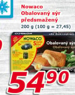 Sýr obalovaný mražený Nowaco