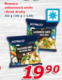 Zeleninová směs mražená Nowaco