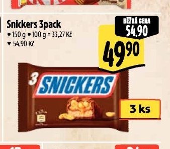 Snickers 3pack
