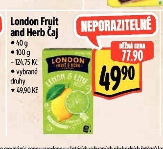London Fruit and Herb Čaj