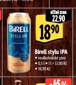 Birell stylu IPA