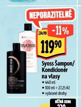 Syoss Šampon/Kondicionér na vlasy