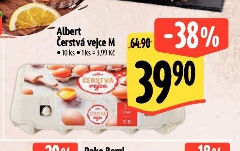 Albert Čerstvá vejce M